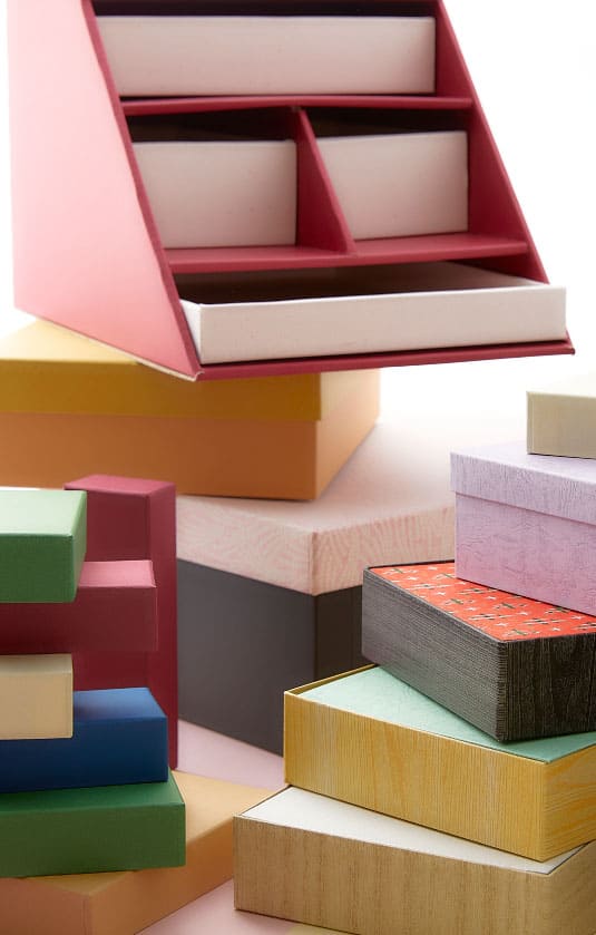 カラフルな貼箱いろいろ 摩天楼 拡大